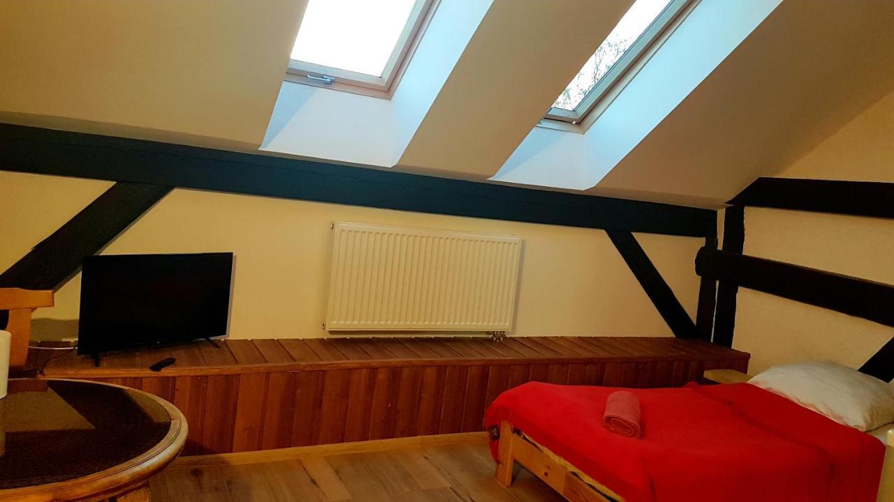 Dziewanna Appartement Brzeziniec Buitenkant foto