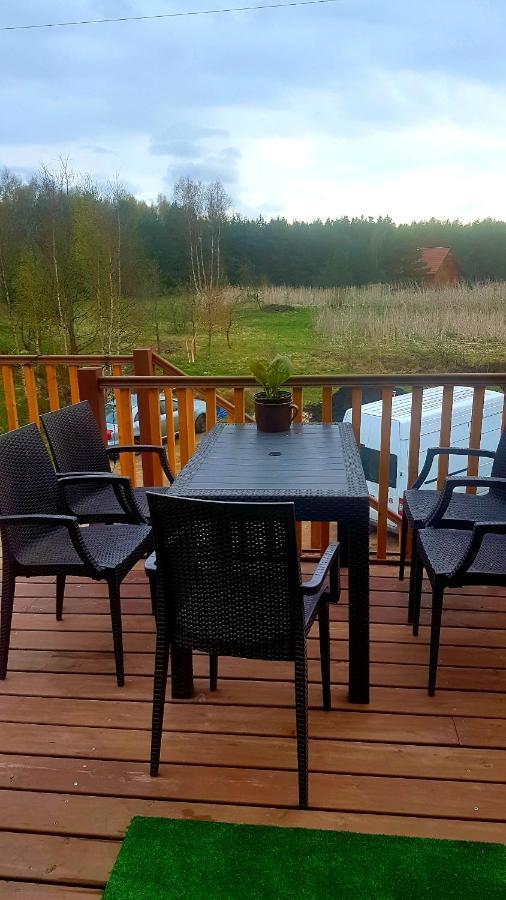 Dziewanna Appartement Brzeziniec Buitenkant foto