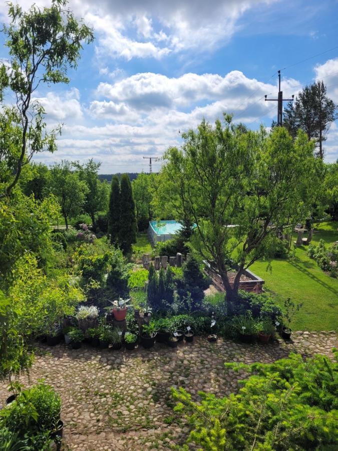 Dziewanna Appartement Brzeziniec Buitenkant foto
